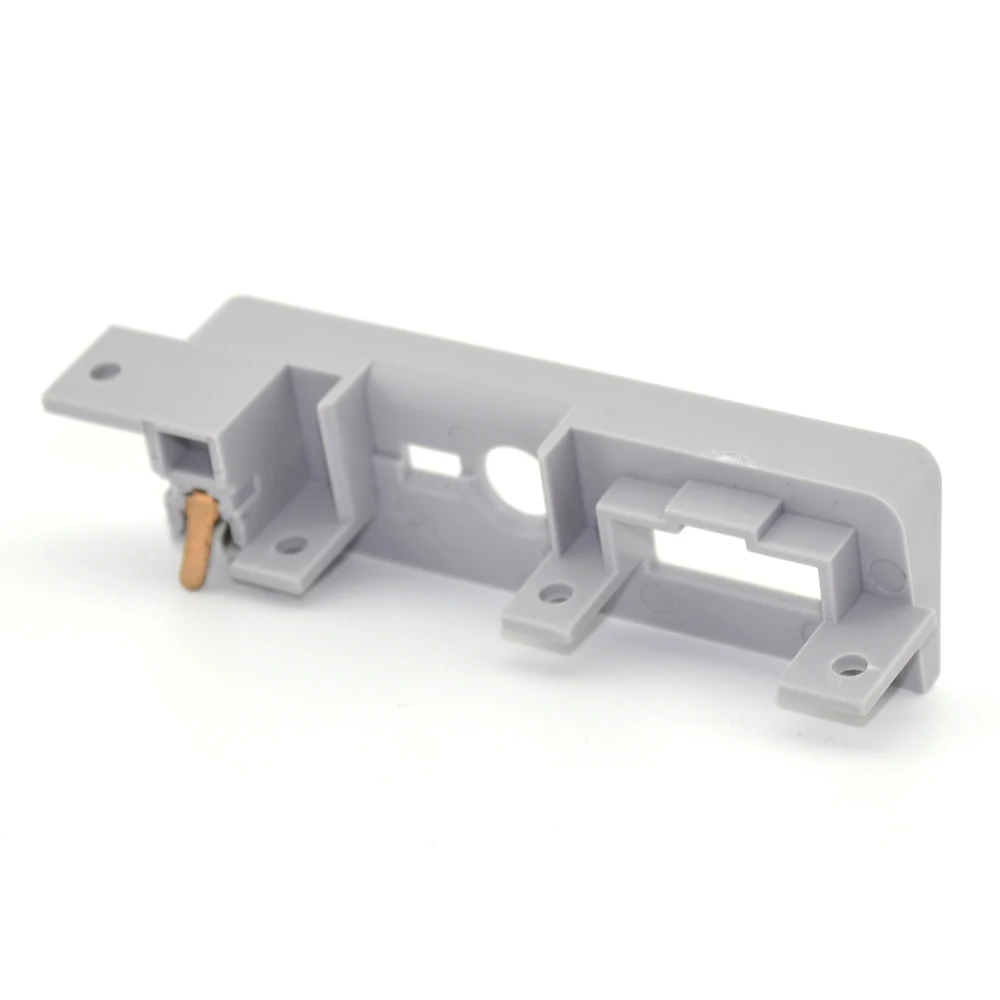 Panel de repuesto de conector DC de entrada de puerto de alimentación para consola SNES