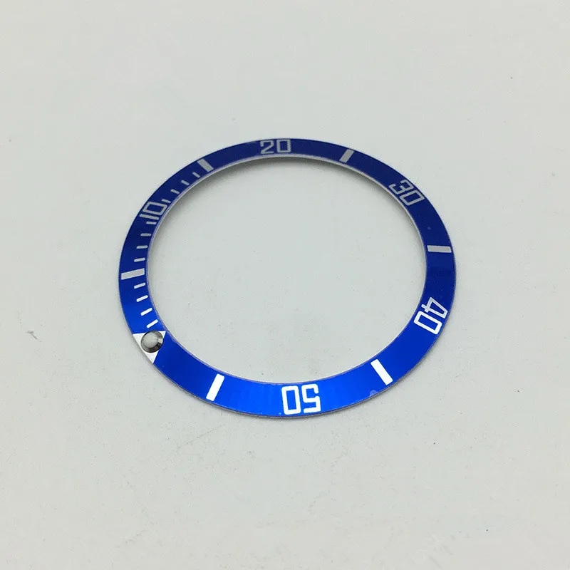 Inserto de bisel de reloj de repuesto de aleación de aluminio, 4 colores opcionales, 37,5mm de diámetro, para Submariner Seiko Diver SKX007/009/011 Series - imagen 2