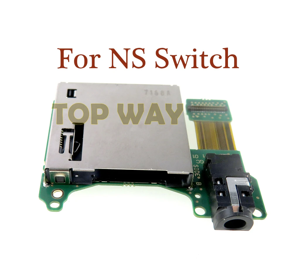 1 Uds OEM nuevo lector de tarjetas con ranura para juegos Socke para Nintendo Switch NS Switch piezas de consola de juegos reparación de reemplazo de tarjetas de juego