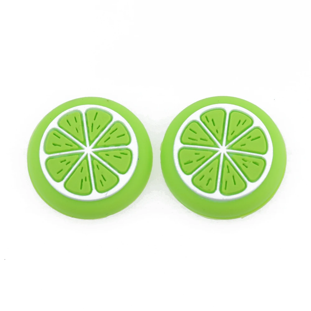 Thumbstick de silicona para Nintendo Switch, cubierta de Joystick Con tapa de agarre de fruta fresca, controlador Joy-Con, NS Lite - imagen 5