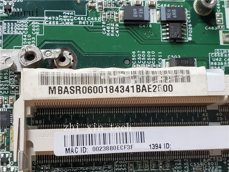 Yourui DA0ZK2MB6E0 MBASR06001 MB.ASR06.001 placa base para Acer aspire 69302 6930G placa base para ordenador portátil - imagen 3