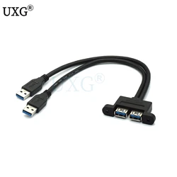 Cable USB 3.0 Macho Hembra – Extensor Blindaje Montaje Panel
