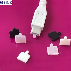 ELINK Tapa Antipolvo de Silicona para Conector Micro USB Macho