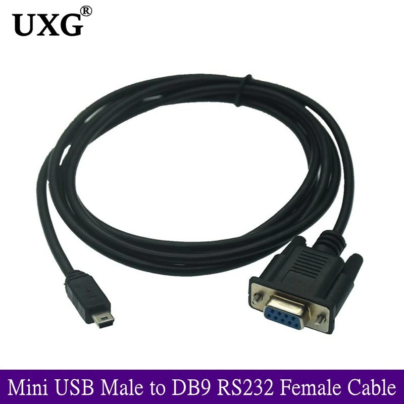 Cable USB 2.0 Macho a RS232 DB9 9 Pines Hembra 1,8m - imagen 2