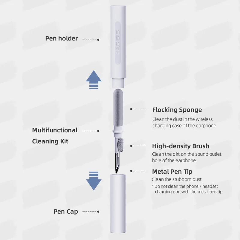 Kit Limpieza AirPods – Cepillo Limpiador Antigrasa + Estuche - imagen 4