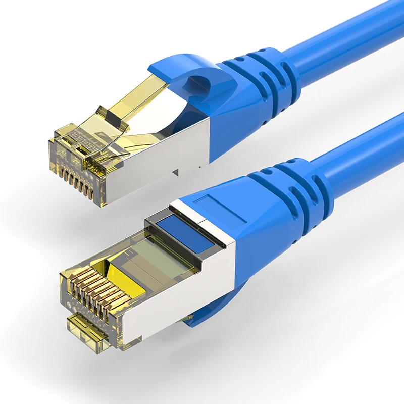 Cable de parche blindado LSOH Ethernet Cat 6A, 10G, CAT6A, SFTP, 0,25/0,5/1/2/3/5/10M, paquete de 5 unidades - imagen 4