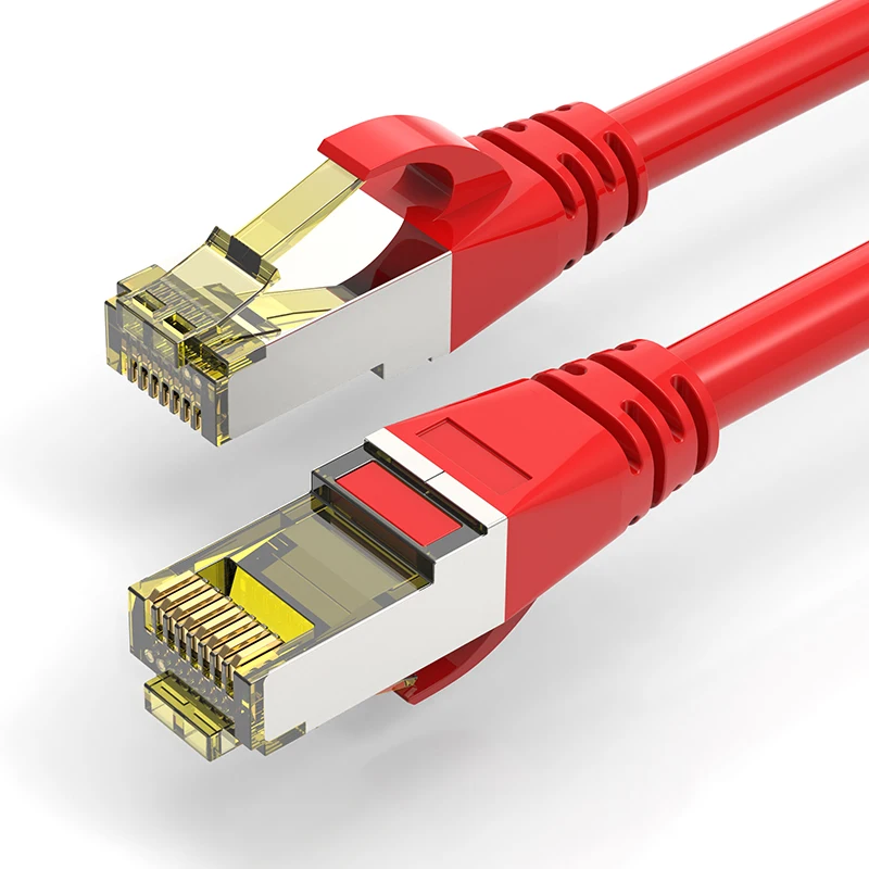 Cable de parche blindado LSOH Ethernet Cat 6A, 10G, CAT6A, SFTP, 0,25/0,5/1/2/3/5/10M, paquete de 5 unidades - imagen 5