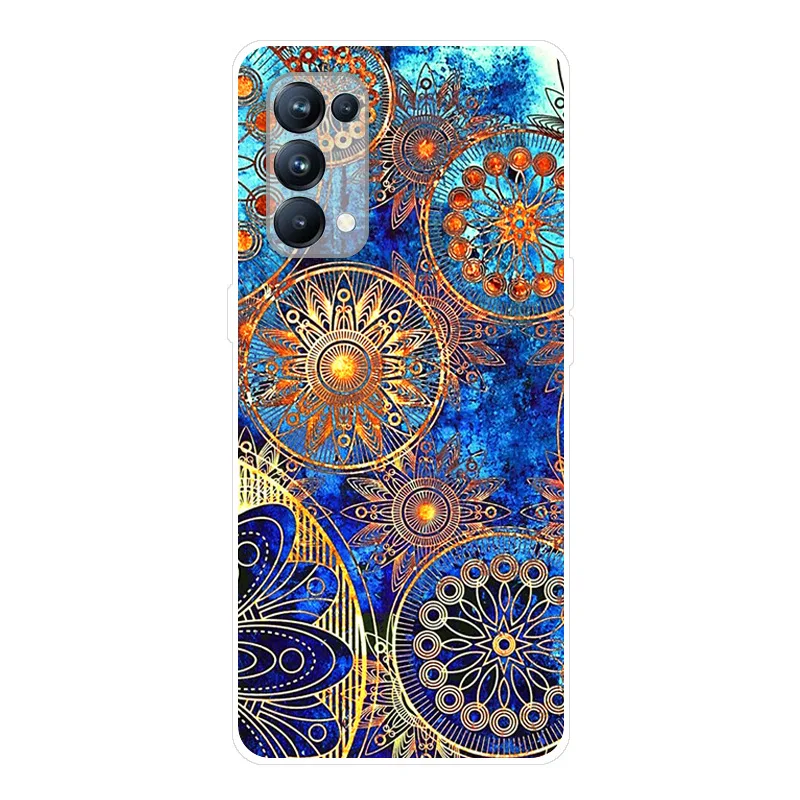 Funda trasera de silicona blanda para móvil, carcasa a prueba de golpes para OPPO Reno 5 Pro 5G, Reno 5G - imagen 4