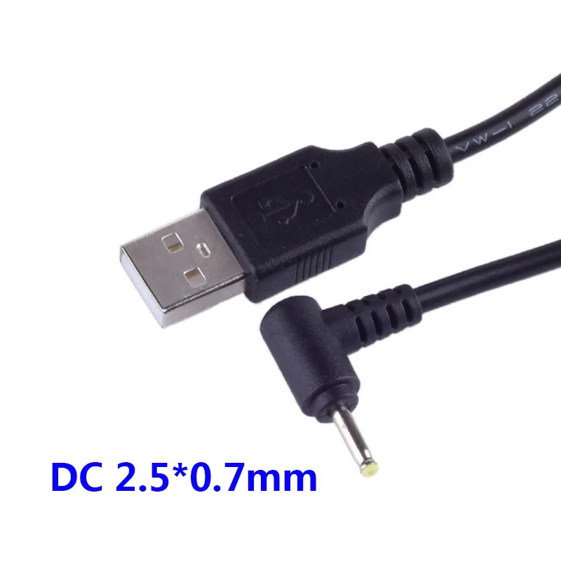 Conector DC 2,5x0,7mm Angular Recto – Cable Alimentación - imagen 2