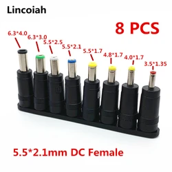 Conectores Universales Adaptador Cargador Portátil CC – 8 Piezas