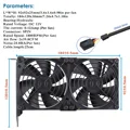 Hydraul 9CM Dual Fan