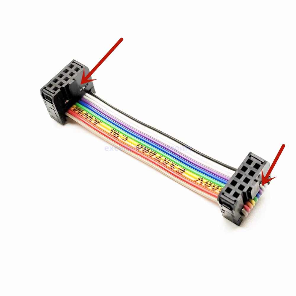 Cable Plano IDC 2,54mm FC-10 a 50 Pines 10/20/30 cm JTAG ISP