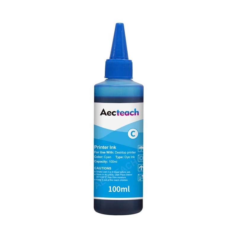 Aecteach-Kit de recarga de tinta para impresora Hp 100, 301, 302 Xl, Deskjet 304, 2540, 2050, 2510, 2620, 2630, 2632, 5030, 5020, 3720, 3730 - imagen 3