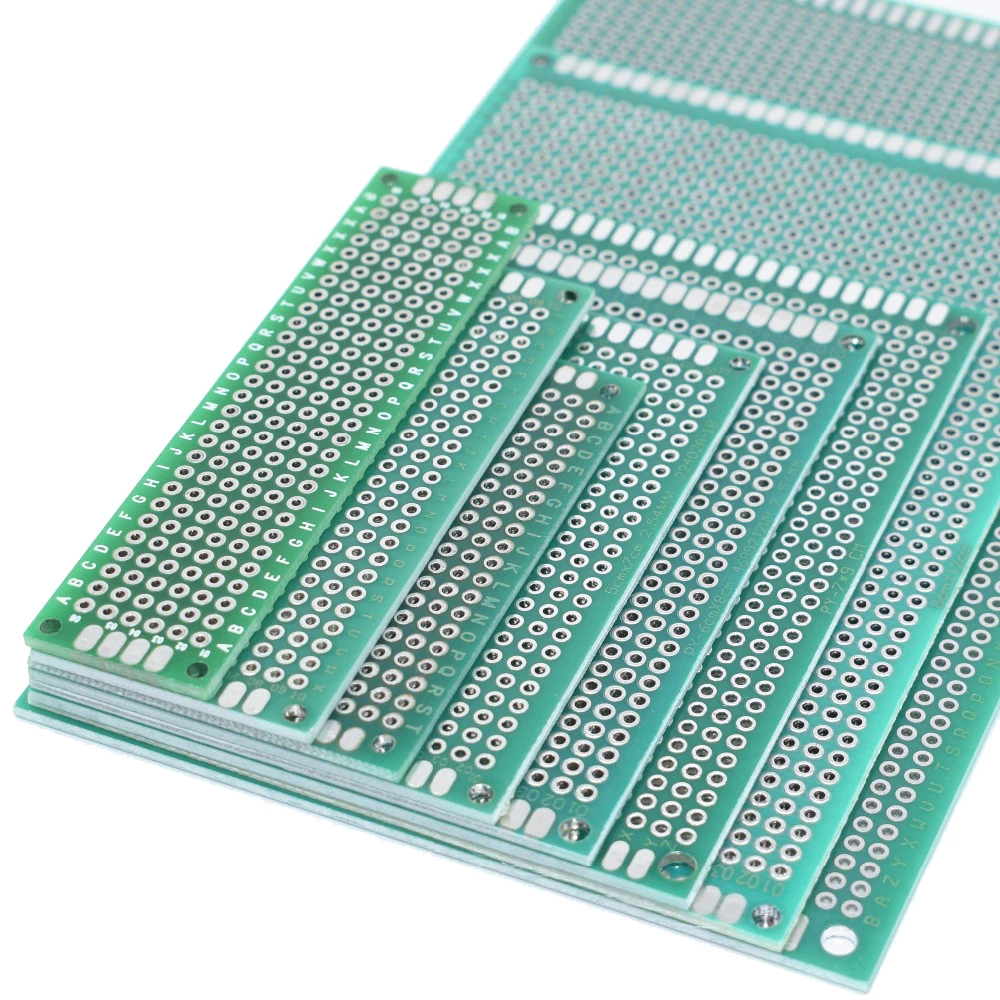 7x9 6x8 5x7 4x6 3x7 2x8cm prototipo de doble cara Diy placa PCB de circuito impreso Universal Protoboard 4*6 6*8 5*7 3*7 - imagen 3