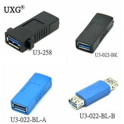 Adaptador USB 3.0 Género Hembra a Hembra Tipo A