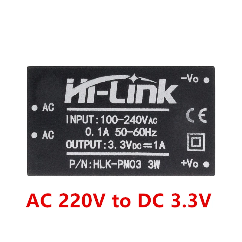 1 Uds HLK-PM01 HLK-PM03 HLK-PM12 AC-DC 220V mini módulo de fuente de alimentación, módulo de fuente de alimentación de interruptor inteligente para el hogar - imagen 4