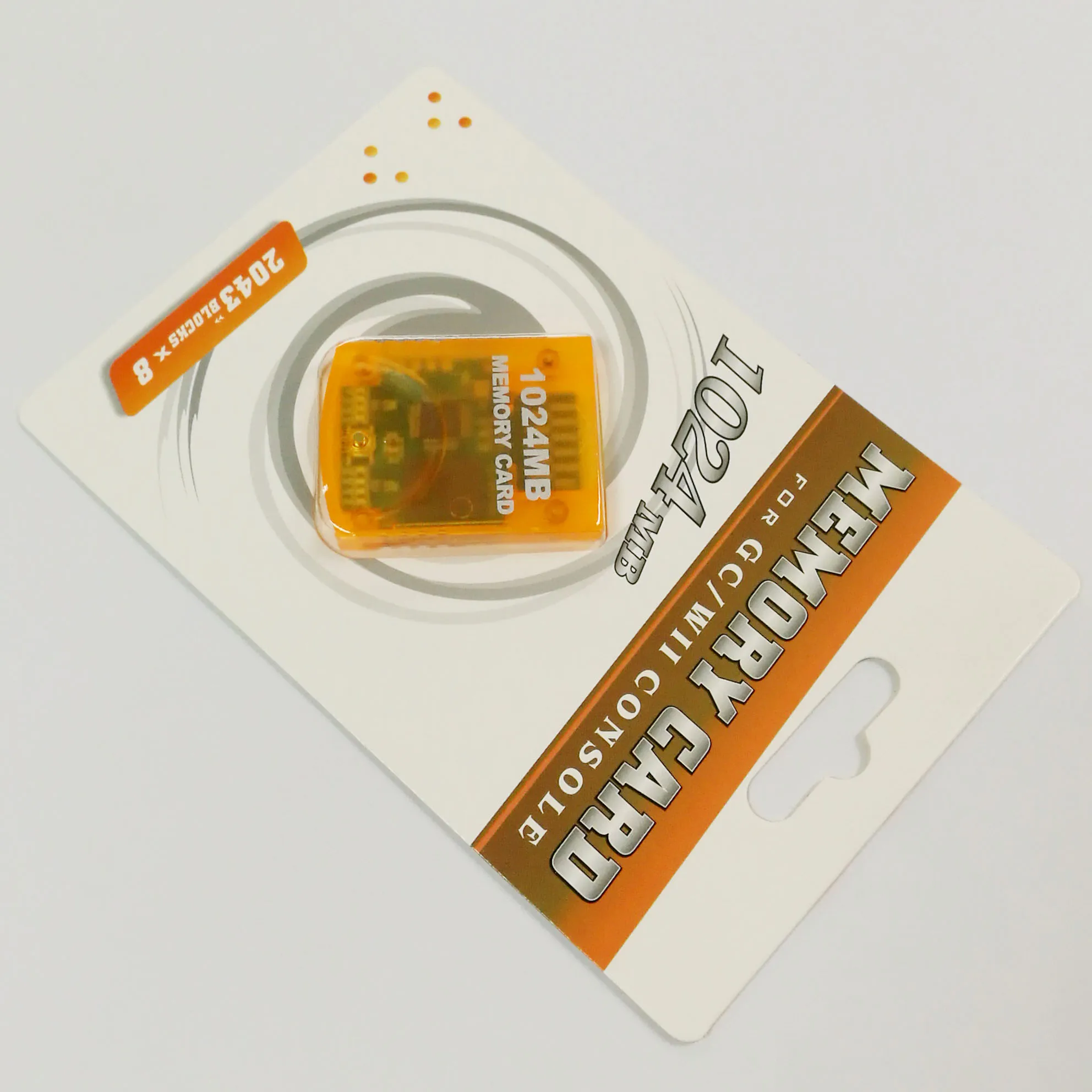 Tarjeta de memoria de 1024 M para GameCube GC, protector de tarjeta de almacenamiento para consola Wii - imagen 5