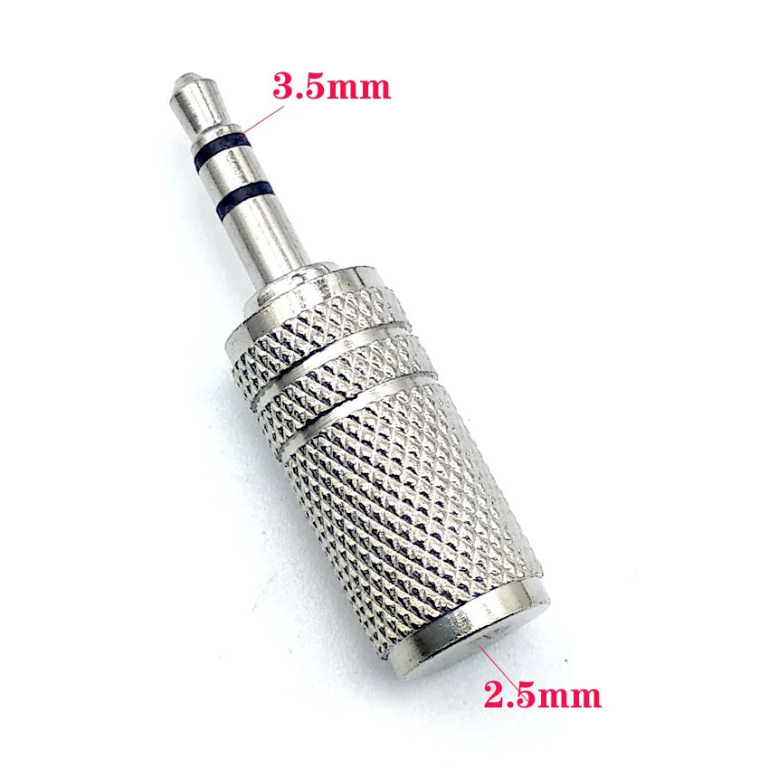 Adaptador macho a hembra de 3,5 Mm, convertidor de Audio de altavoz estéreo con enchufe 6,35 a conector 3,5, para Pc y portátil, 2 unidades - imagen 2