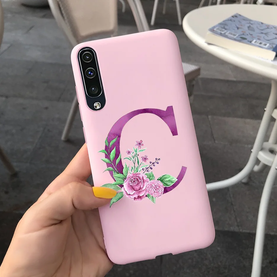 Para Samsung Galaxy A30s A50s funda de silicona suave lindas letras contraportada para Samsung A30 A50 s A 30 50 s fundas de teléfono Coque parachoques - imagen 3