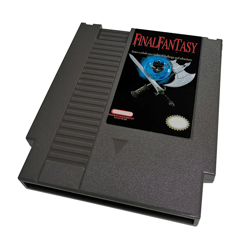 Final Fantasy-cartucho de juego para consola NES, 72 pines, 8 bits