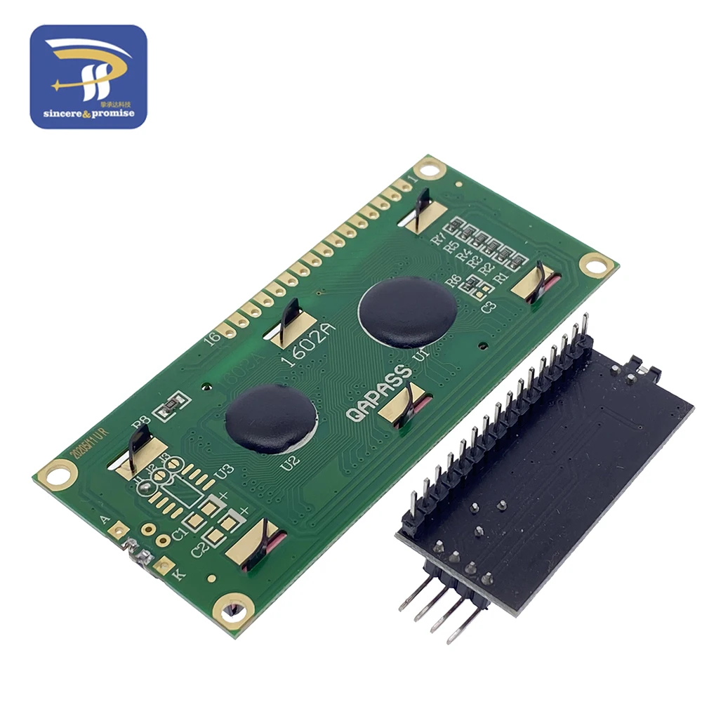 1602 16x2 HD44780 para Arduino personaje 5V LCD pantalla azul 1602A IIC/I2C serie PCF8574 interfaz adaptador placa módulo KIT de bricolaje - imagen 4