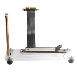 Cable Extensión PCIe 4x a 16x para GPU – Soporte Vertical
