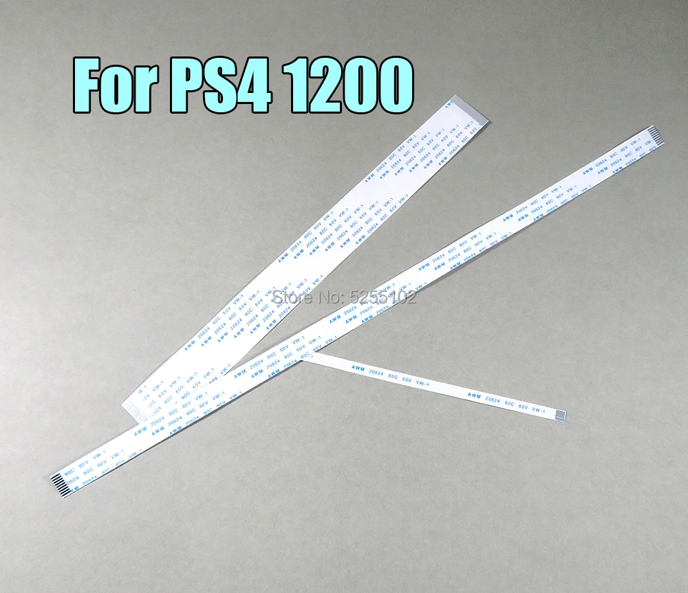 200 Uds. Cable de Motor grande de luz de repuesto Cable de cinta flexible de accionamiento de Motor pequeño para Playstation 4 PS4 1200 lente láser de Motor - imagen 2