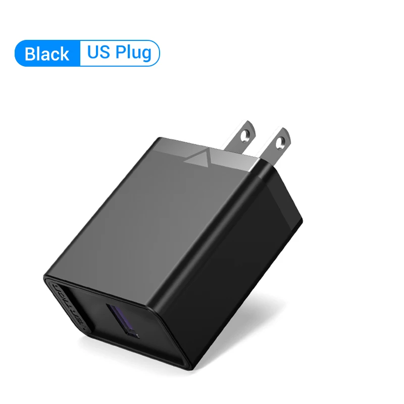 22.5W US Black Plug
