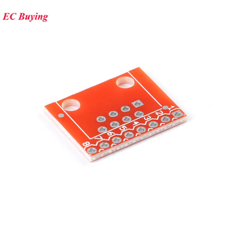 Módulo de placa de ruptura RJ45, placa adaptadora DIP, conector Ethernet, electrónica DIY para Arduino, Modular portátil, 20 piezas/1 ud. - imagen 3