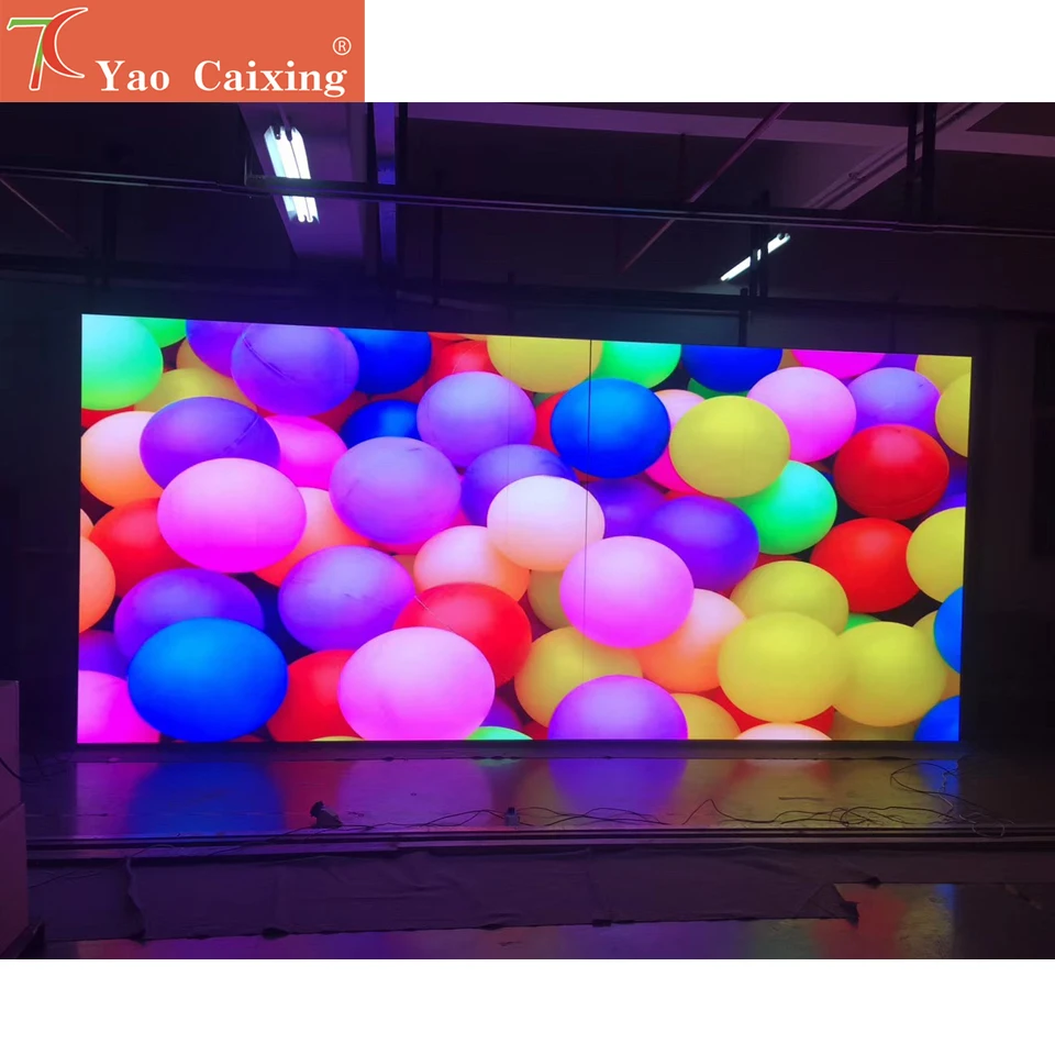 Tablero de vídeo de pantalla LED de gabinete de aluminio con imanes de alta resolución 4K P1.8 - imagen 5