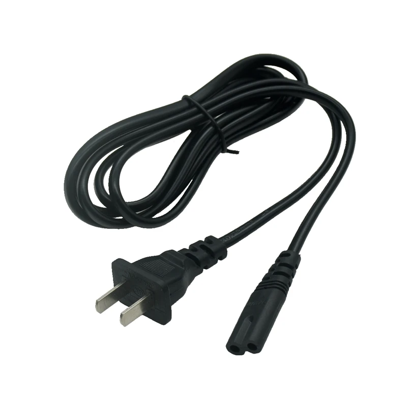 Cable Extensión 1.5m 3m 2 Pines EE UU UE C7 Cable Alimentación Luz LED Figura Europea Americana 8 Cable Alimentación Ordenador Portátil PS4 - Vista principal del producto