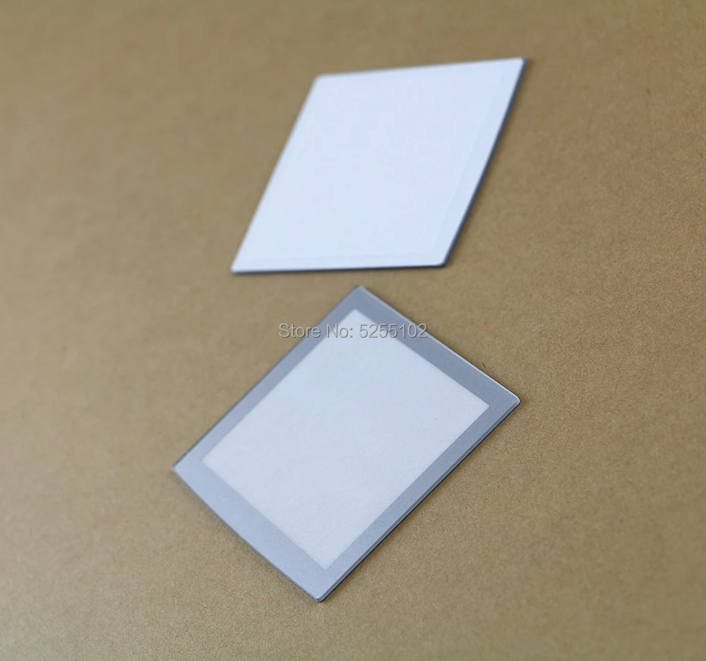 30 unids/lote para NeoGeo Pocket lente de pantalla protectora LCD de plástico plateado para NGP Neo Geo Protector de lente de bolsillo - imagen 2