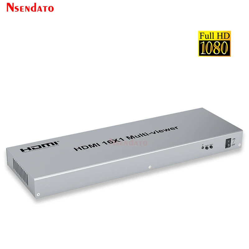 Divisor de pantalla de vídeo para PC, multivisor de 1080P, 16x1, HDMI, segmentación de pantalla cuádruple, 16 en 1 - imagen 2