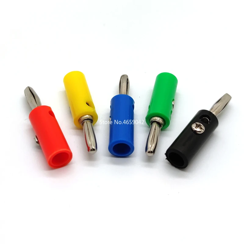 Kit de enchufe y enchufe Banana de 4mm, altavoz de Audio para insertar conector, piezas de modelo DIY, 5 Juegos - imagen 3