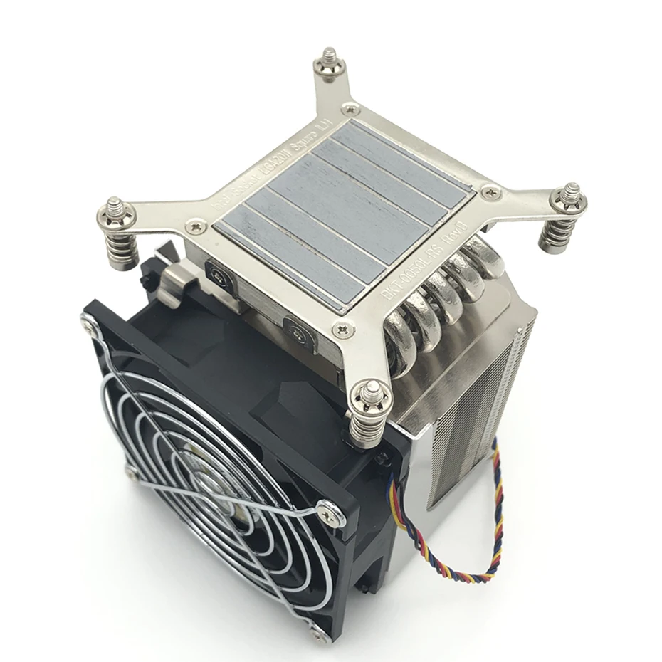 COOLSERVER-enfriador de CPU R19 4U, 5 tubos de calor, carcasa de escritorio, ventilador silencioso para LGA2011, 2066, 115X, estación de trabajo, radiador de computadora - imagen 3