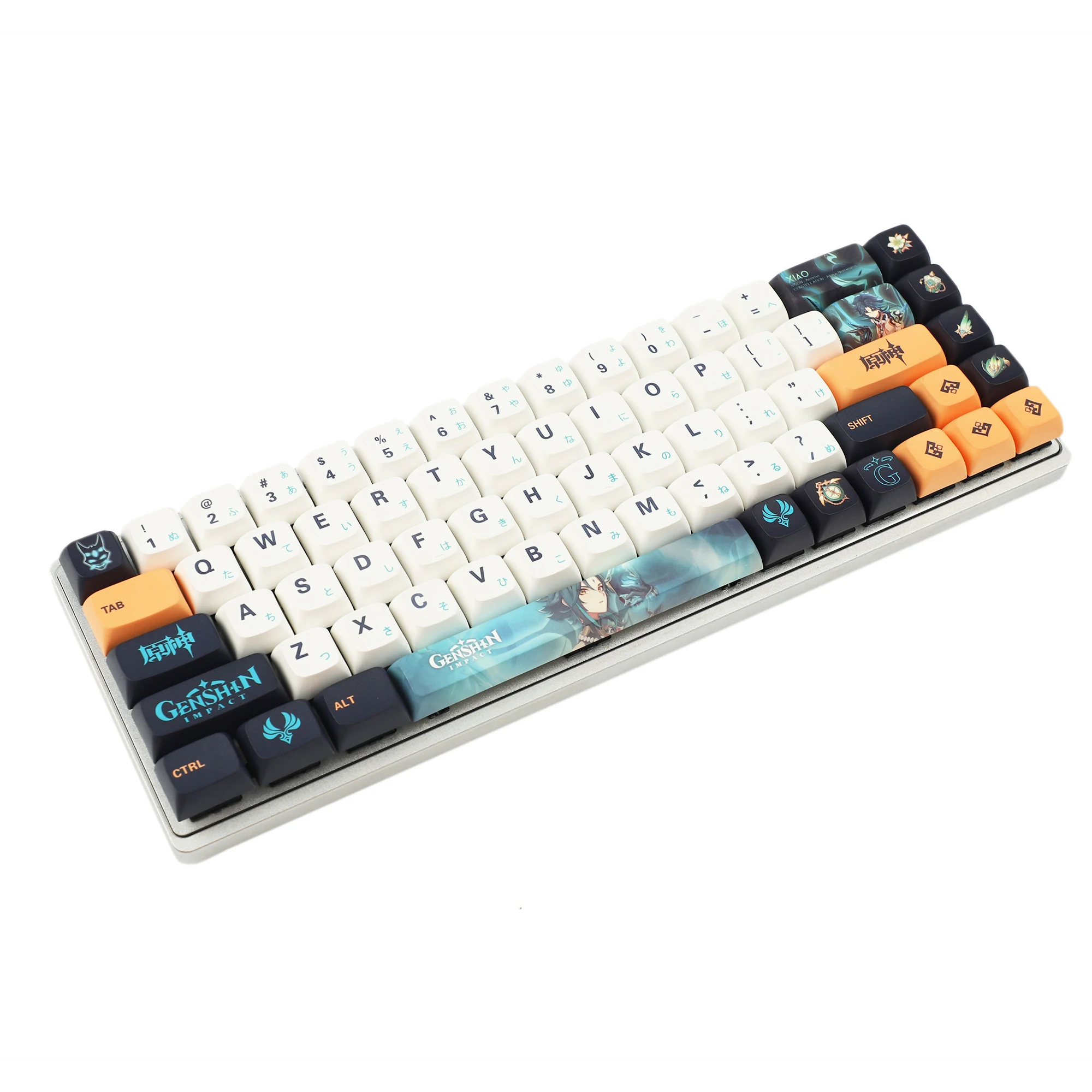 Teclas Genshin de 145 teclas PBT ZDA similares a XDA Keycap Dye Sub para teclado MX 104 87 GK61 96 84 GK64 68 - imagen 2