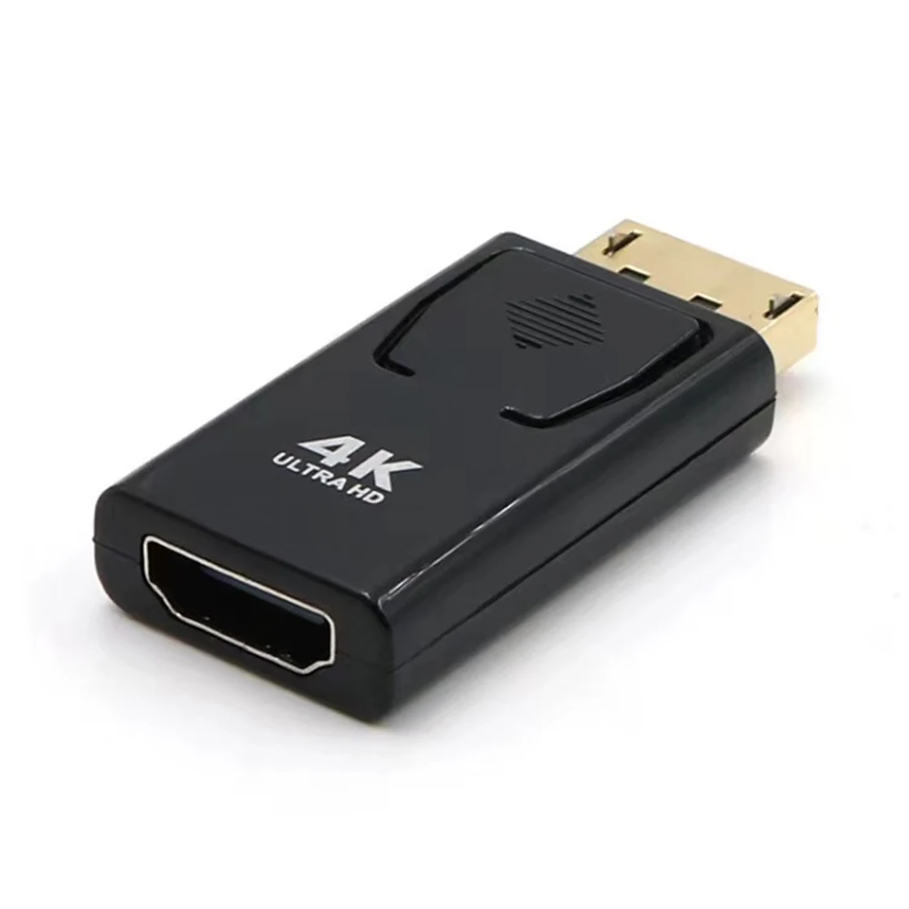 Puerto de pantalla DisplayPort DP macho a HDMI, adaptador de Cable convertidor hembra, Conector de Audio y vídeo para HDTV y PC - imagen 2