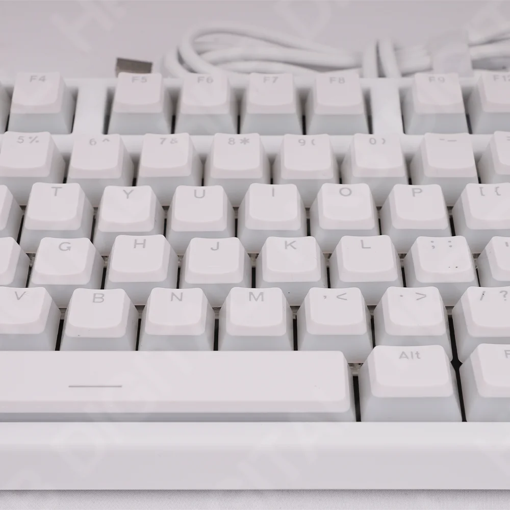 Pudding White Keycaps for Mechanical Keyboard PBT Transparent Backlight OEM Profile 108 Keys Anne Pro 2 Ajazz AKKO FUN60 Pro Mad - imagen 3