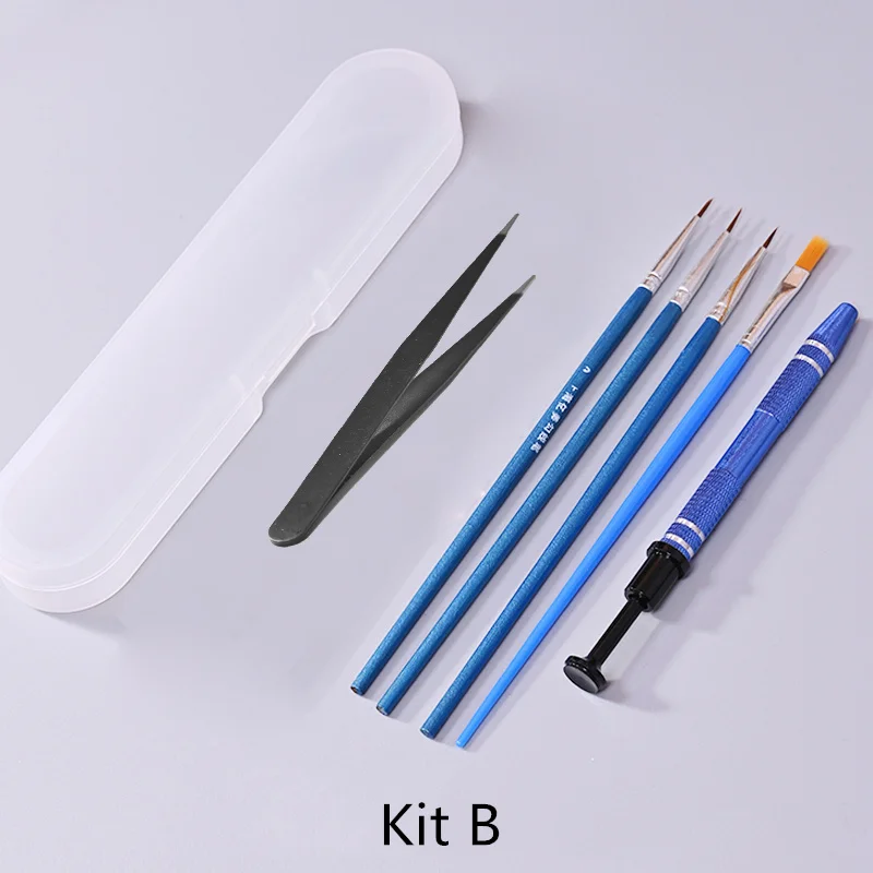 Pinzas para teclado mecánico, herramienta lubricante, cepillo, interruptor, extractor, soporte recolector de vástago, garra IC para Cherry Kailh Gateron TTC Candy Switch - imagen 3