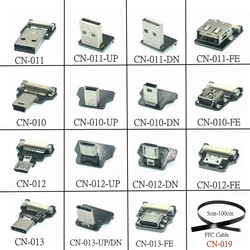 Cable Flexible Micro USB Tipo C FFC de Alta Velocidad para Drones FPV