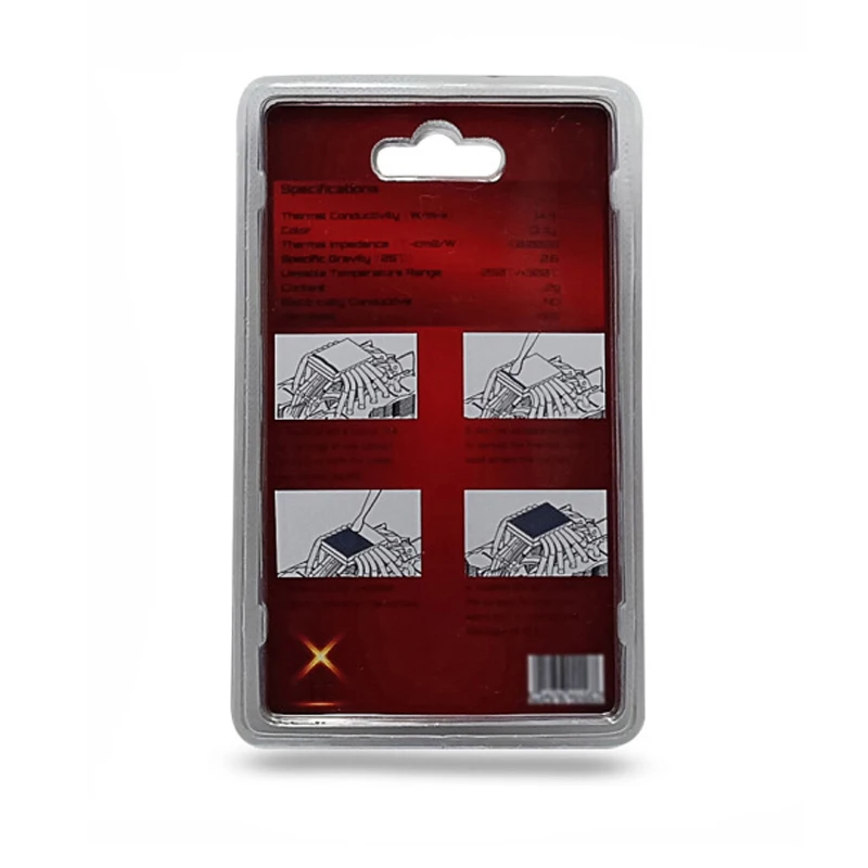 Grasa térmica Thermalright, conductividad de 14,3 W/mK, grasa de contenido TFX 6,2g, utilizada para enfriador de tarjetas de vídeo, TFX 6,2G - imagen 5