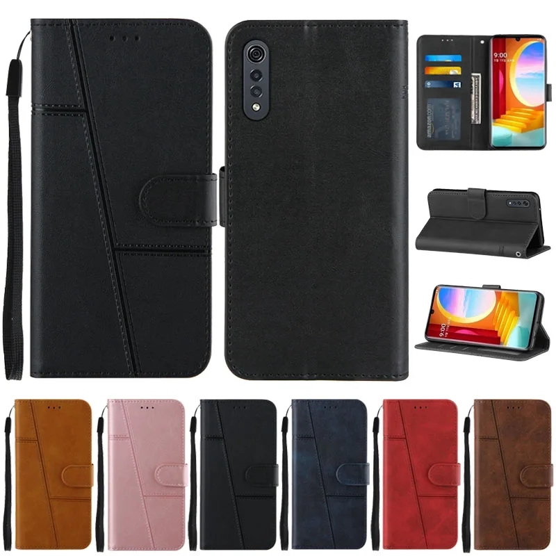 Para LG funda de terciopelo con tapa tipo billetera funda de libro para LG Velvet 5G funda de teléfono para LG Velvet LM-G900N LM-G910 fundas protectoras Coque - imagen 2