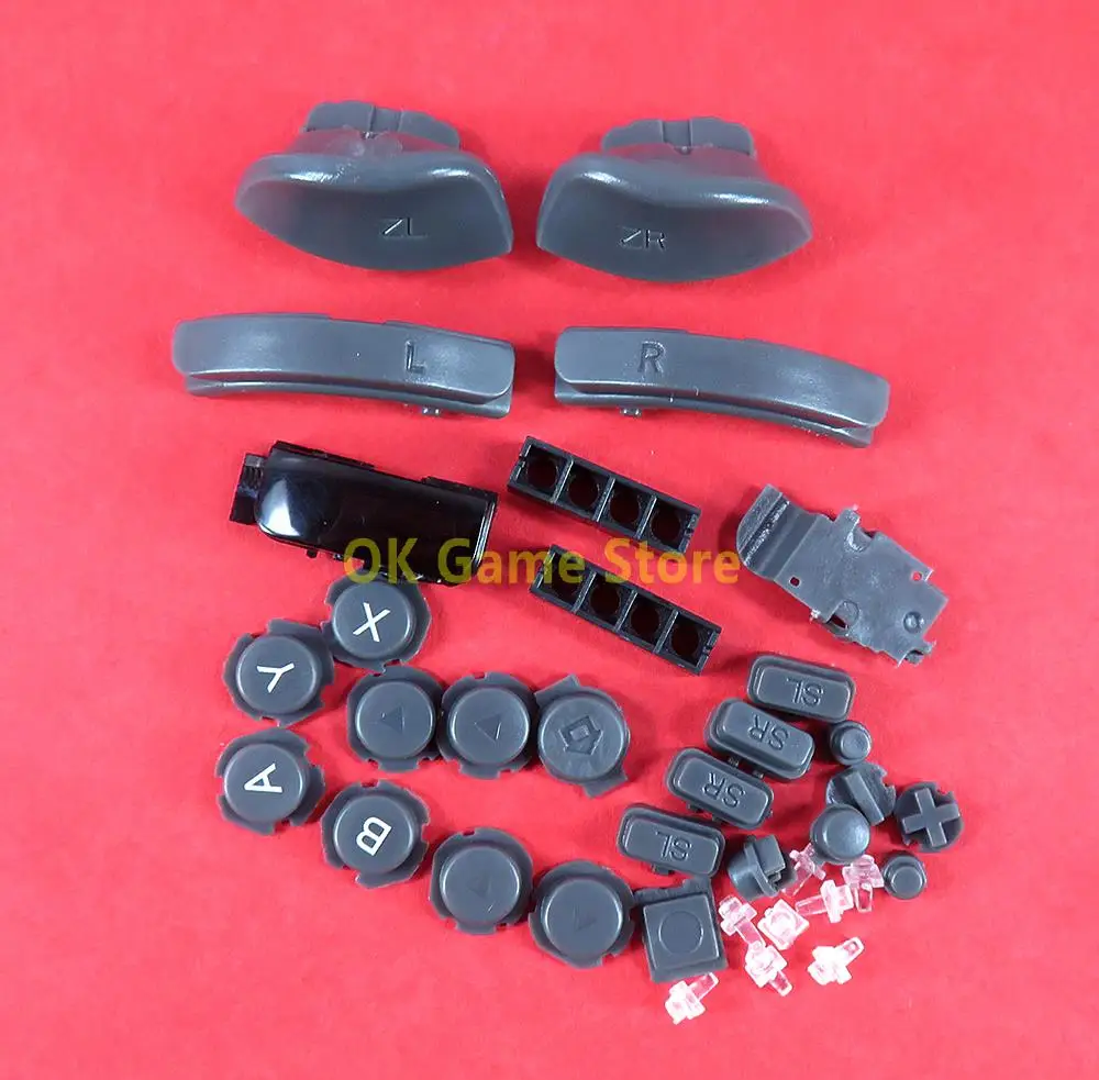 20 set/lote L R ZR ZL botón de teclas para Nintendo Switch izquierda derecha LR ZR ZL ABXY reemplazo de botón para controlador de juego Switch NS - imagen 5