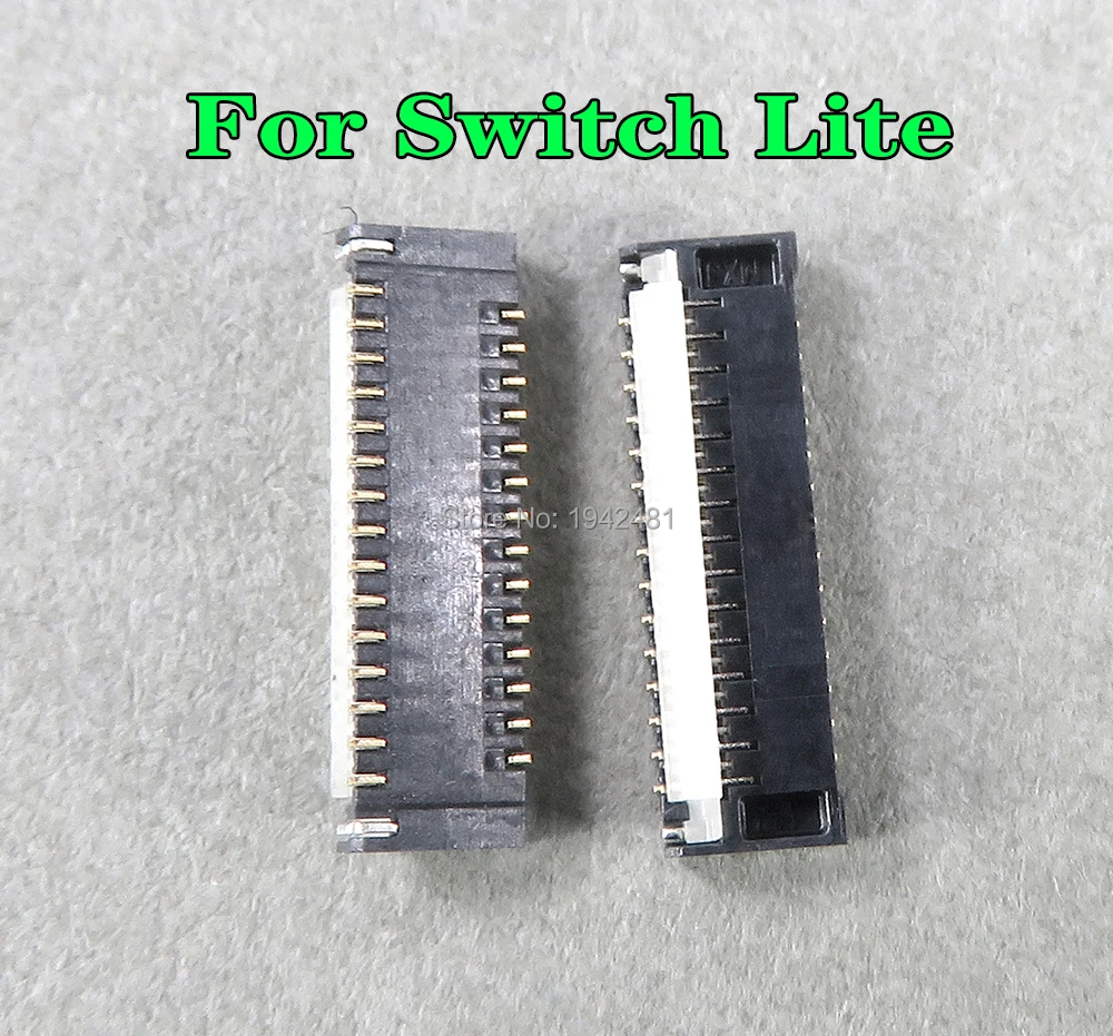 10 Uds Original nuevo botón L cinta circuito de alimentación cable flexible placa base conector enchufe 29 pines para Nintendo Switch lite