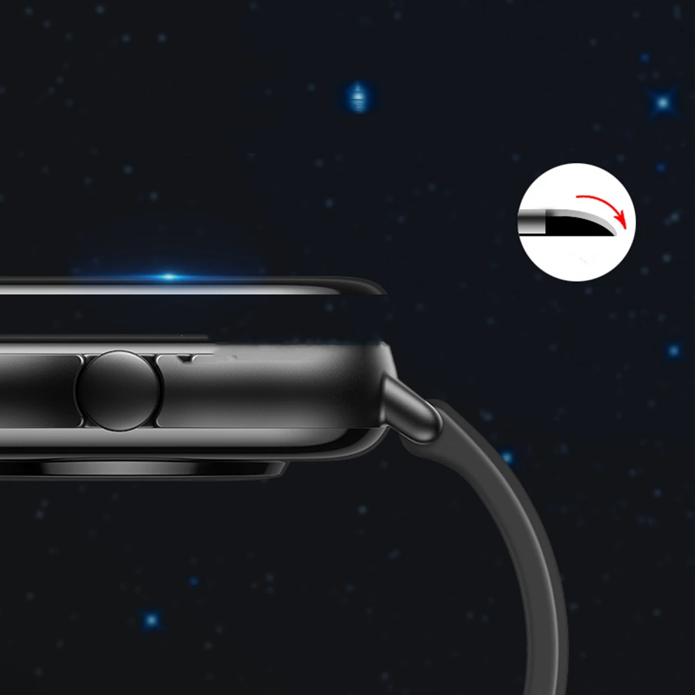 2 unids/lote 3D película suave de borde completo para Huami AMAZFIT GTS 2 Protector de pantalla película protectora suave para Amazfit GTS2 GTS - imagen 3