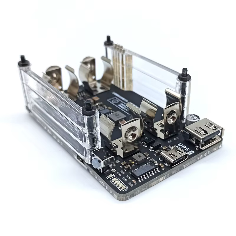 UPS 18650 Lite para Raspberry Pi 4B/3B+ - Alimentación con Batería - imagen 5