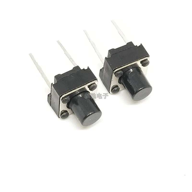 Interruptor Táctil 6x6mm 2 Pines para PCB – Alta Sensibilidad - imagen 3