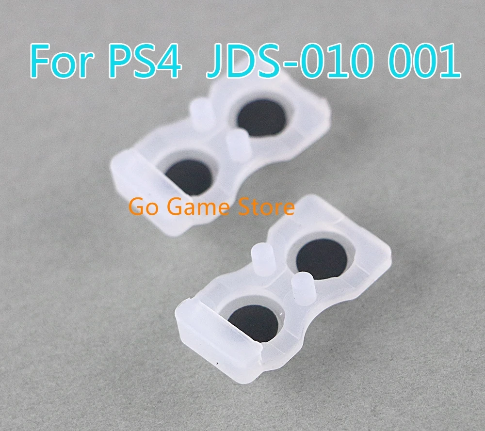 50 Uds para Sony PS4 almohadilla de goma conductora JDS 001 011 010 L1 R1 L2 R2 almohadilla de botón conductora de silicona de goma