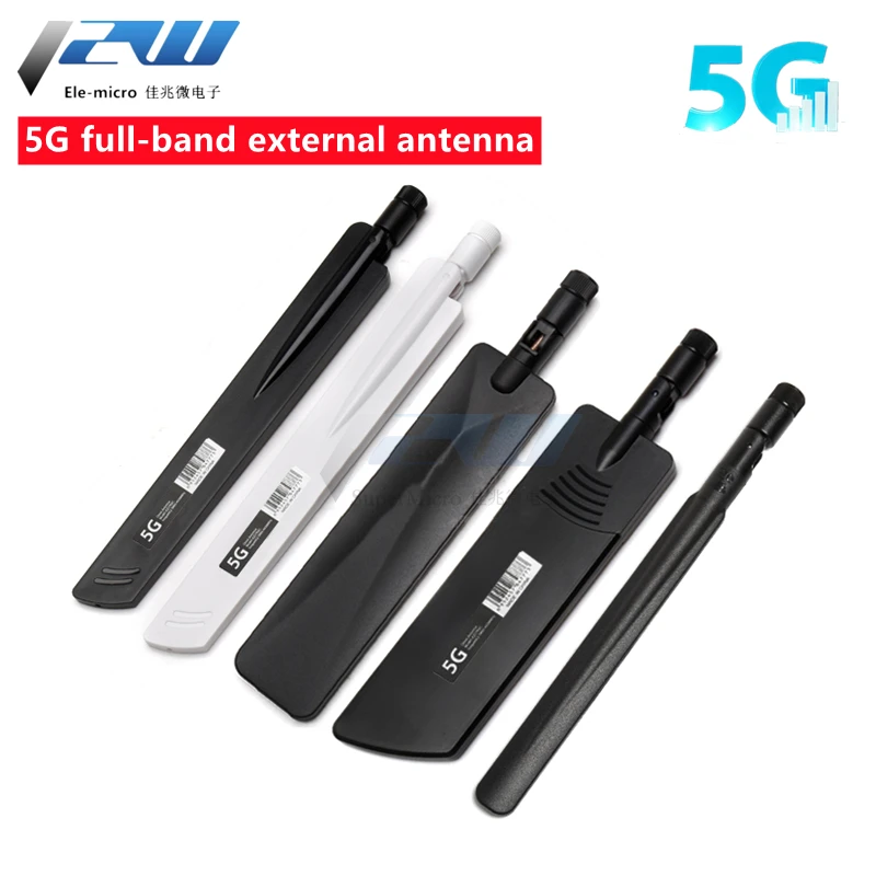 1 Uds 5G/3G/4G/GSM barra de pegamento de banda completa omnidireccional inalámbrico medidor inteligente módulo enrutador ganancia 9,12, antena 22dBi, antena 5G - imagen 2