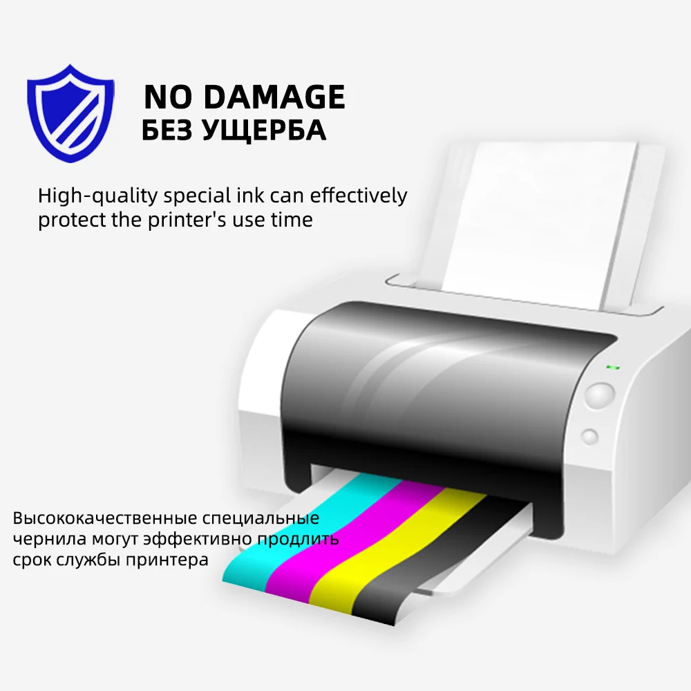 Tintas de Color negro de 100ml, Kits de recarga de tinta compatibles con Epson 1811, 1812, 1813, 1814, XP, 30 XP, 102, 202, 205, 212, 215, 225 - imagen 2